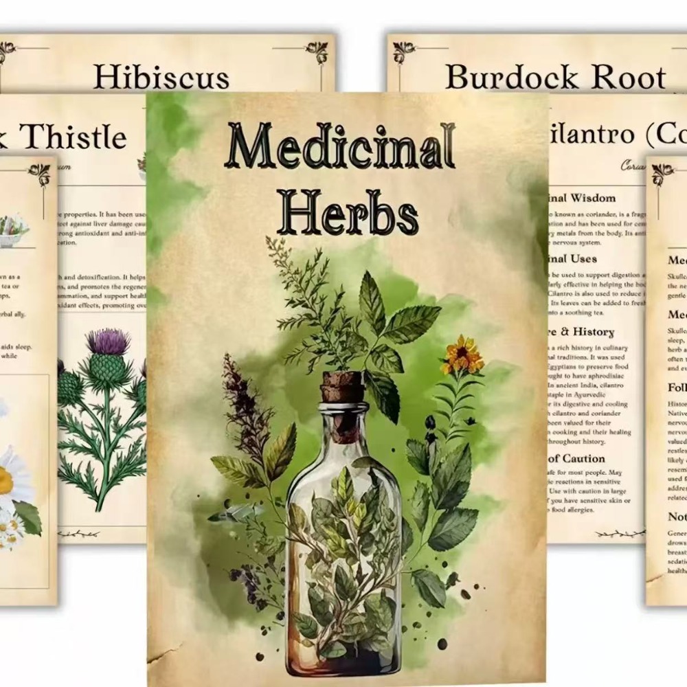 Wellness Herbal Medicine - Лекарственные травы: Визуальное руководство по идентификации