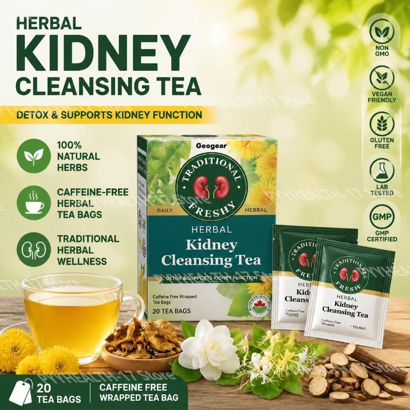 Herbal Tea For Wellness - Травяной чай Googeer в пакетиках с